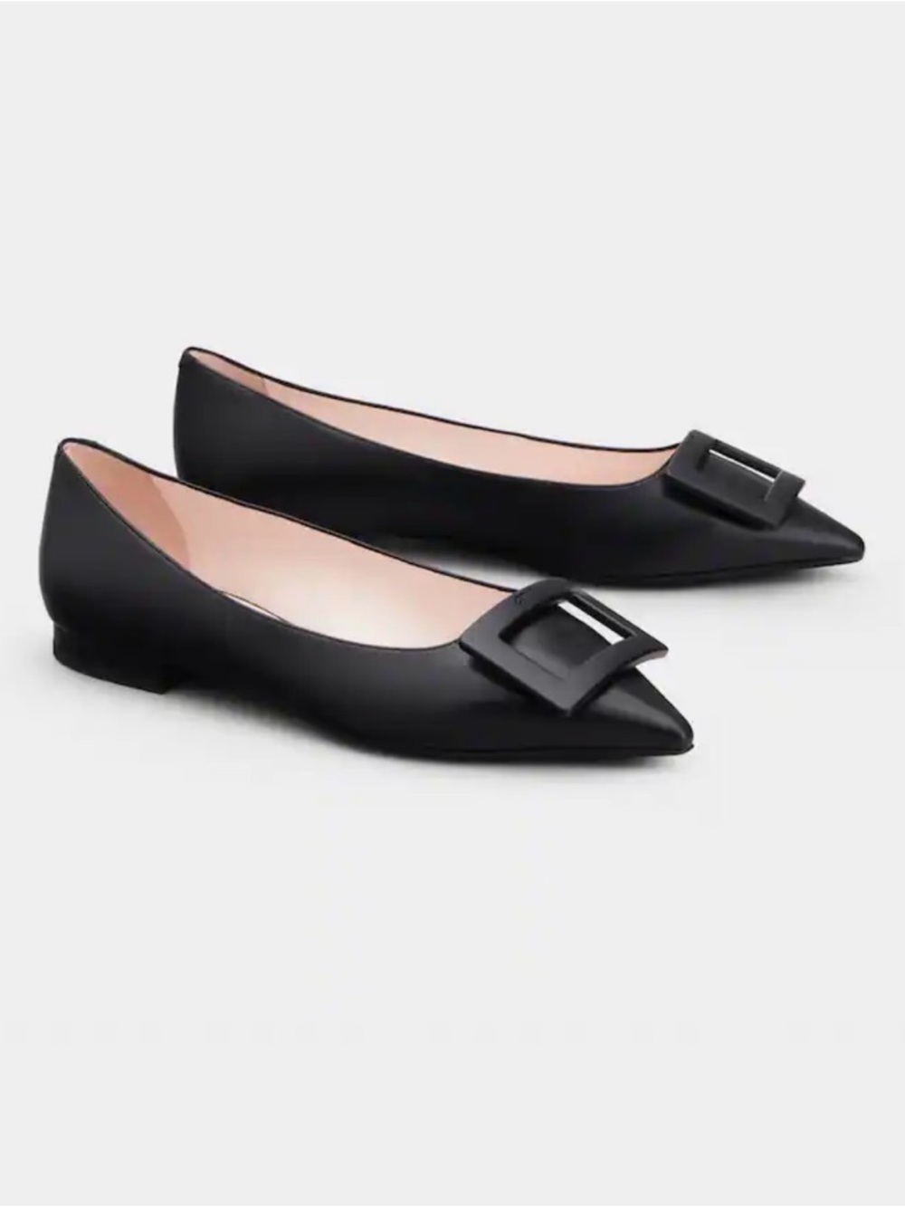 ROGER VIVIER Gommettine Ballerinas flats in black leather size 39 - NEW - Picture 11 of 16